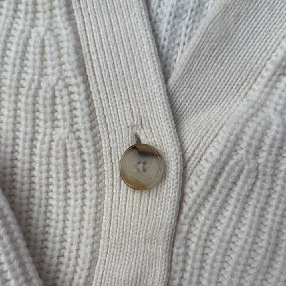 Aritzia Cream Cardigan Sweater - Picture 3 of 4